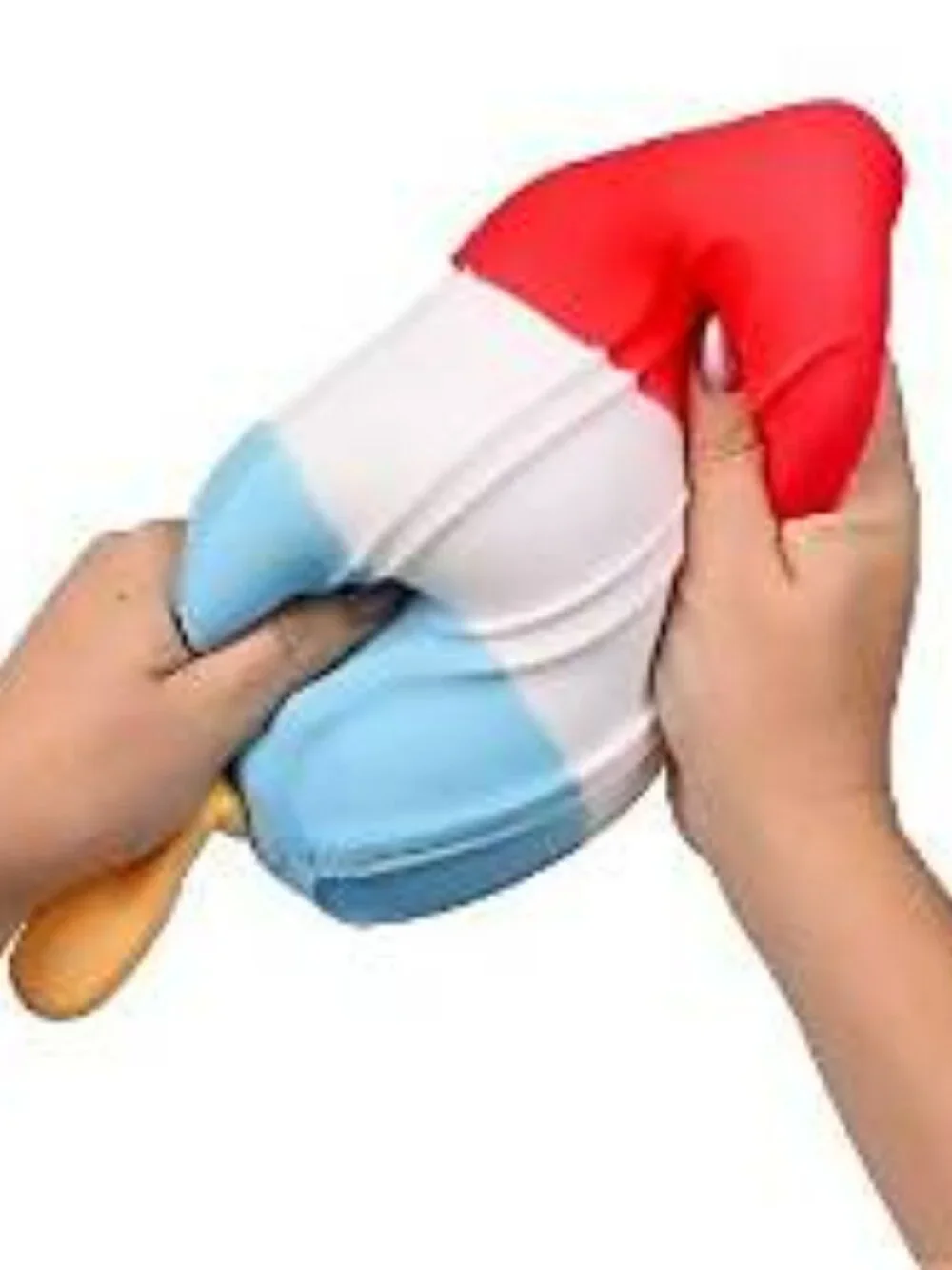 Sunny Days Red White Blue Bomb Pop Popsicle Squishy Toy NWT Sensory Fidget